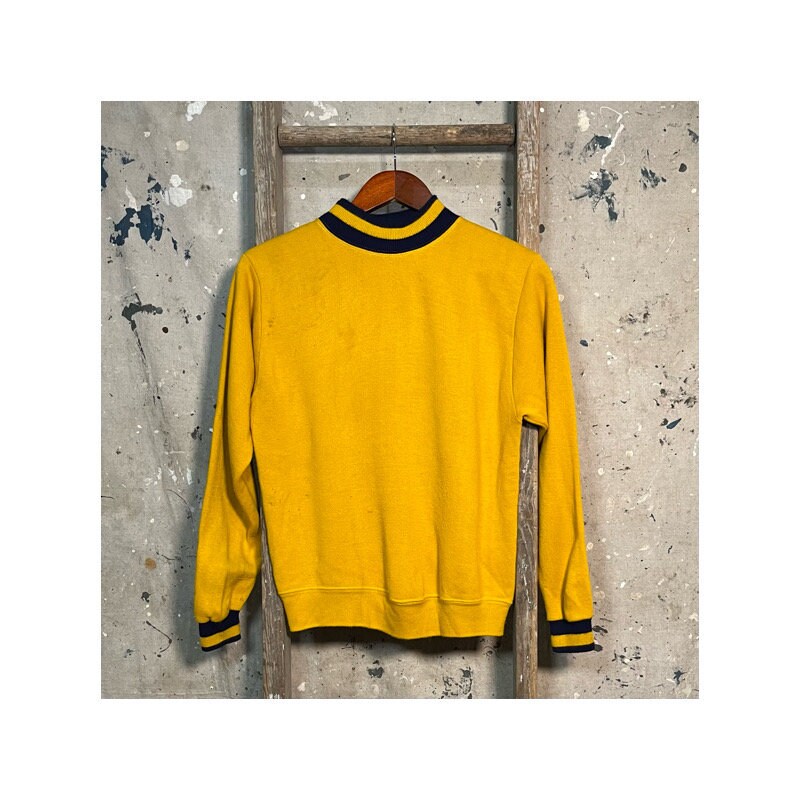 70s Mens Mock Neck - Etsy