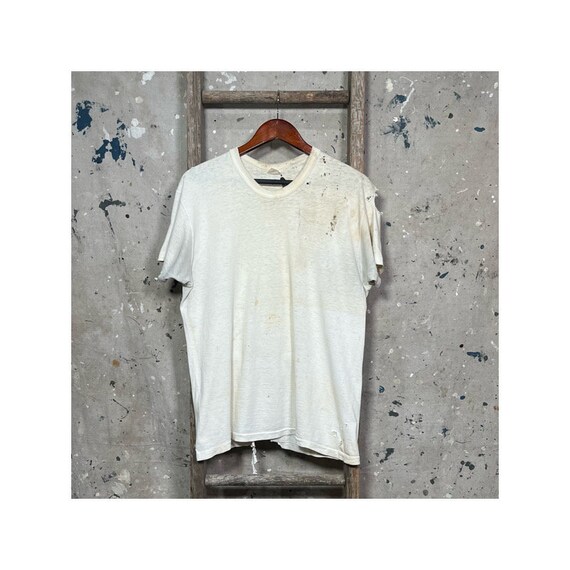 Thrashed '60s Hanes T-shirt - Etsy