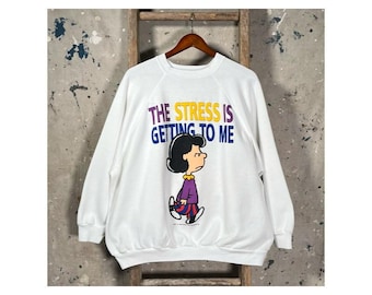 Lucy Stress '90s Peanuts Sweatshirt