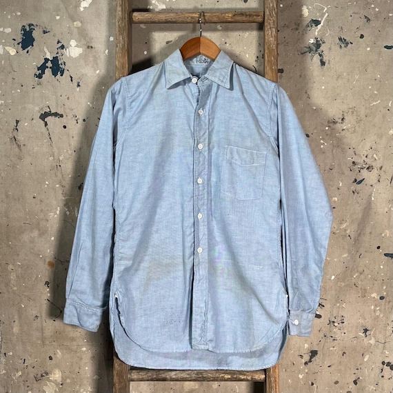 1950s USN Oxford Shirt - Gem