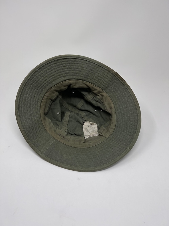 WWII 1940s HBT Daisy Mae Bucket Hat Gem