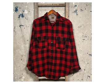 1950s Big Yank Wool Shirt Buffalo Plaid