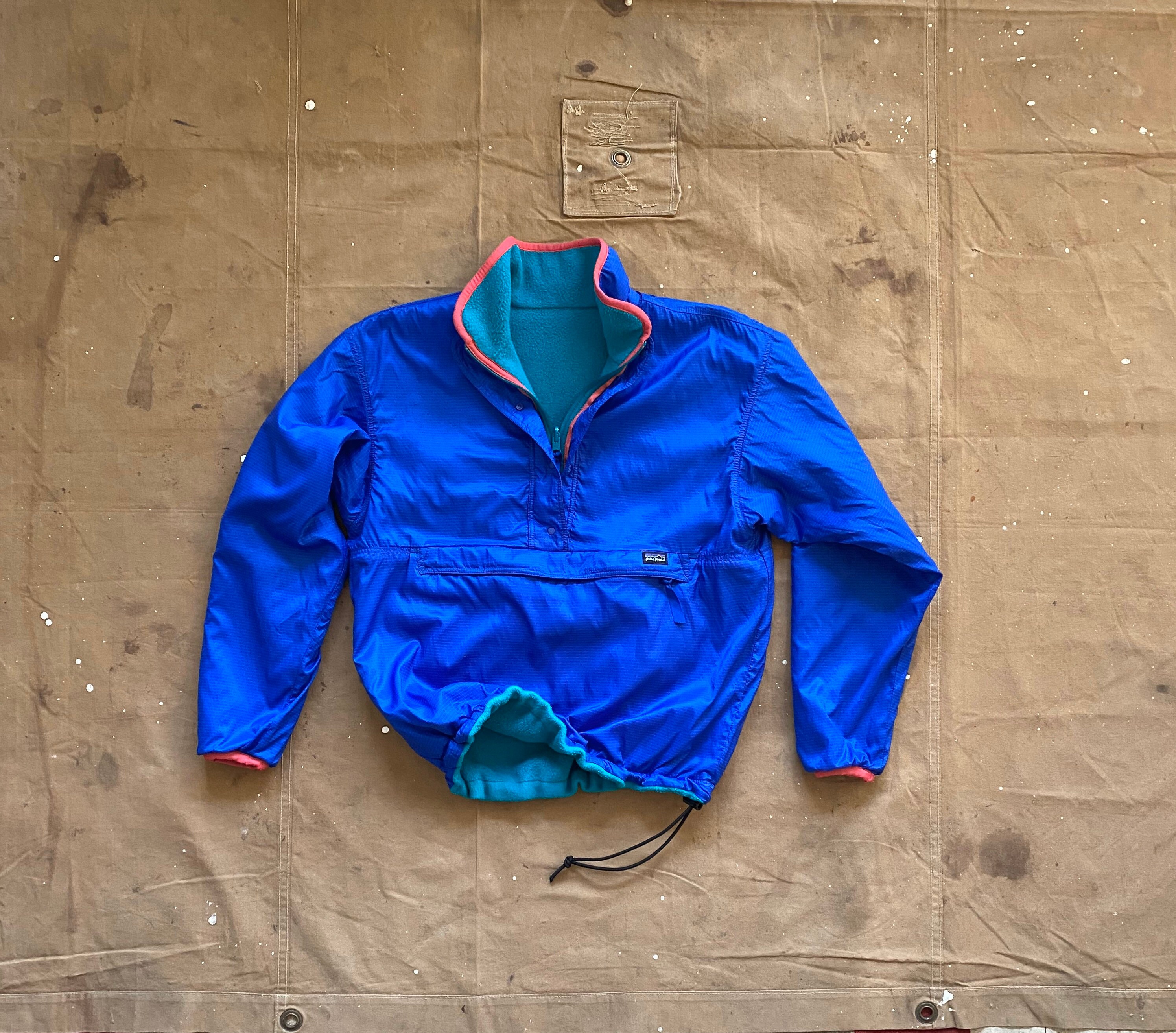 90s Patagonia Glissade Reversible Pullover Fleece F8