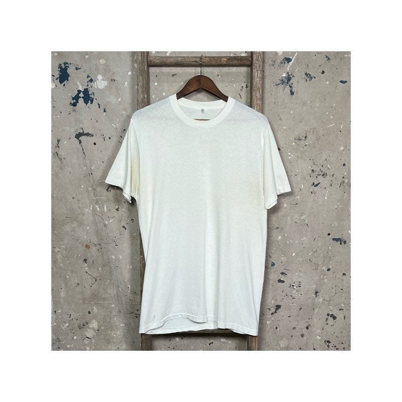 paper thin white t shirt