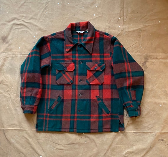 70s Woolrich Wool Shirt Jacket