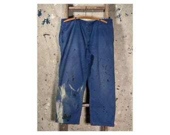 Sun Bleached Herringbone Twill Trousers