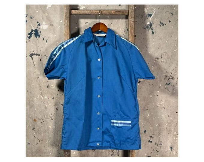 Hilton 1970s Bowling Shirt NOS