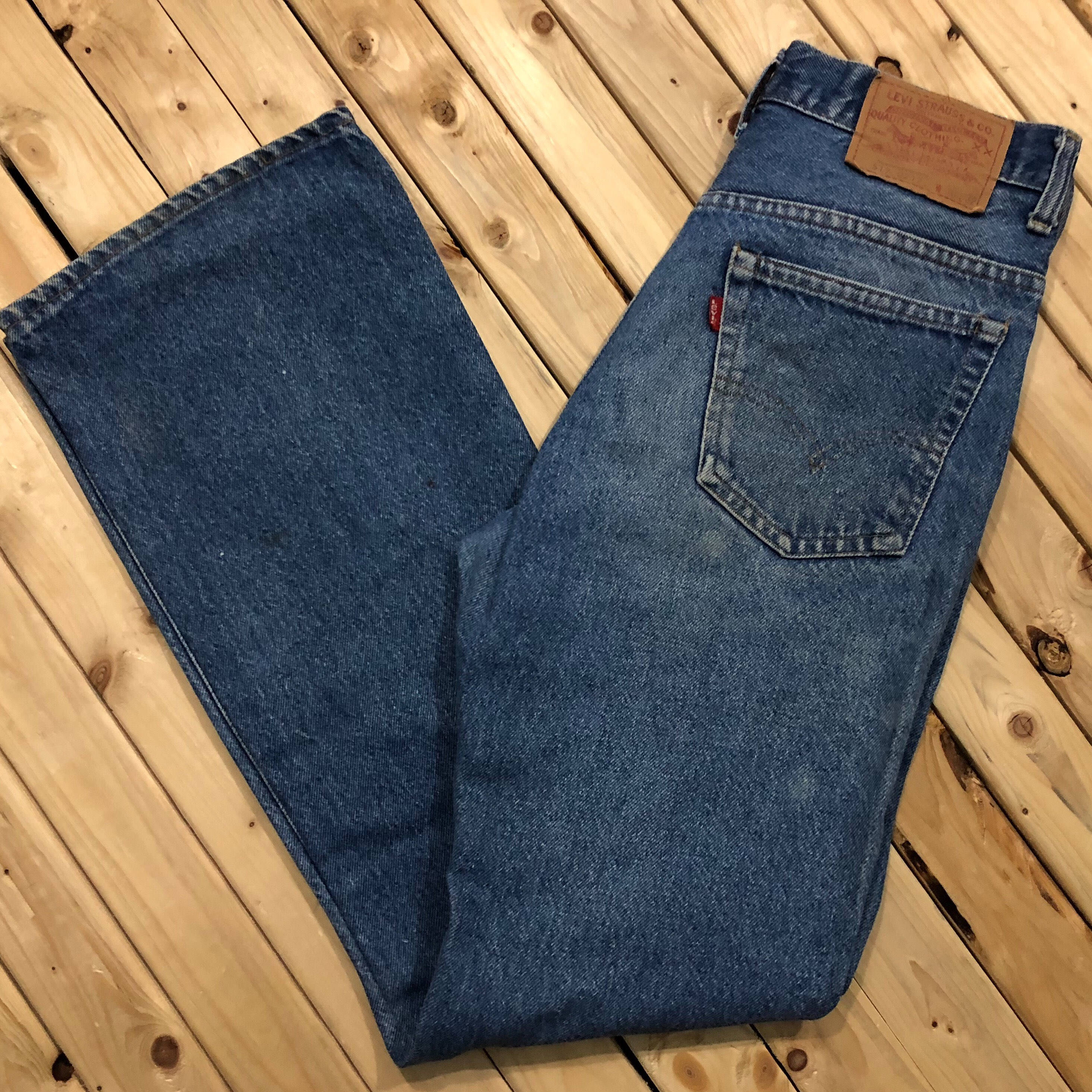 1970s Levi's 517 Talon zipper