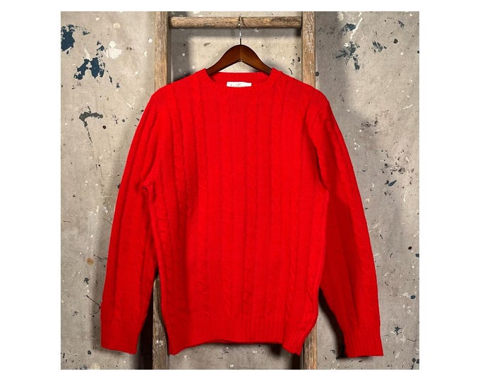 1970s Cable Knit Sweater by Jantzen
