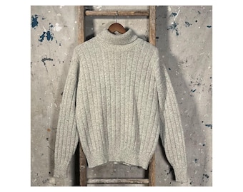 Wool Turtleneck Sweater by Boston trader Made in USA
