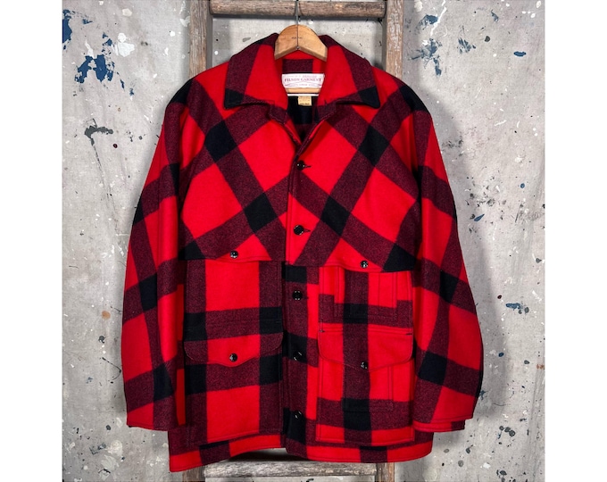 Deadstock 1970s Filson Double Wool Mackinaw Cruiser Jacket