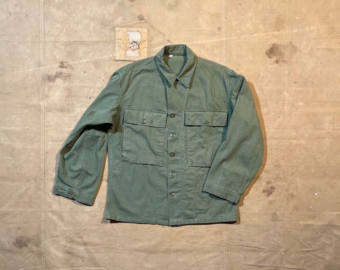 1940s M-43 HBT Shirt US Army Deadstock
