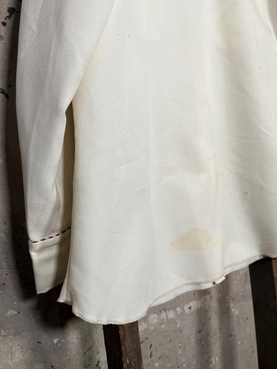 Two Tone 1970s H Bar C Button Down Shirt - image 4