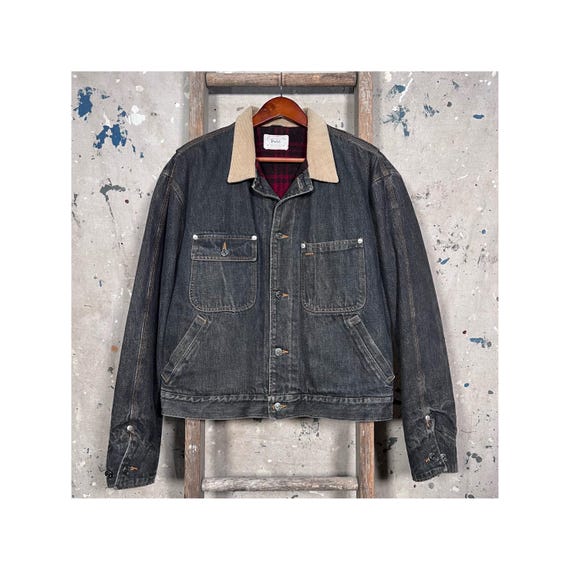 店内商品がすべてレジにて半額！！ Ralph Polo '90s Denim Black Lauren Etsy - USA Jacket Trucker ジャケット・アウター