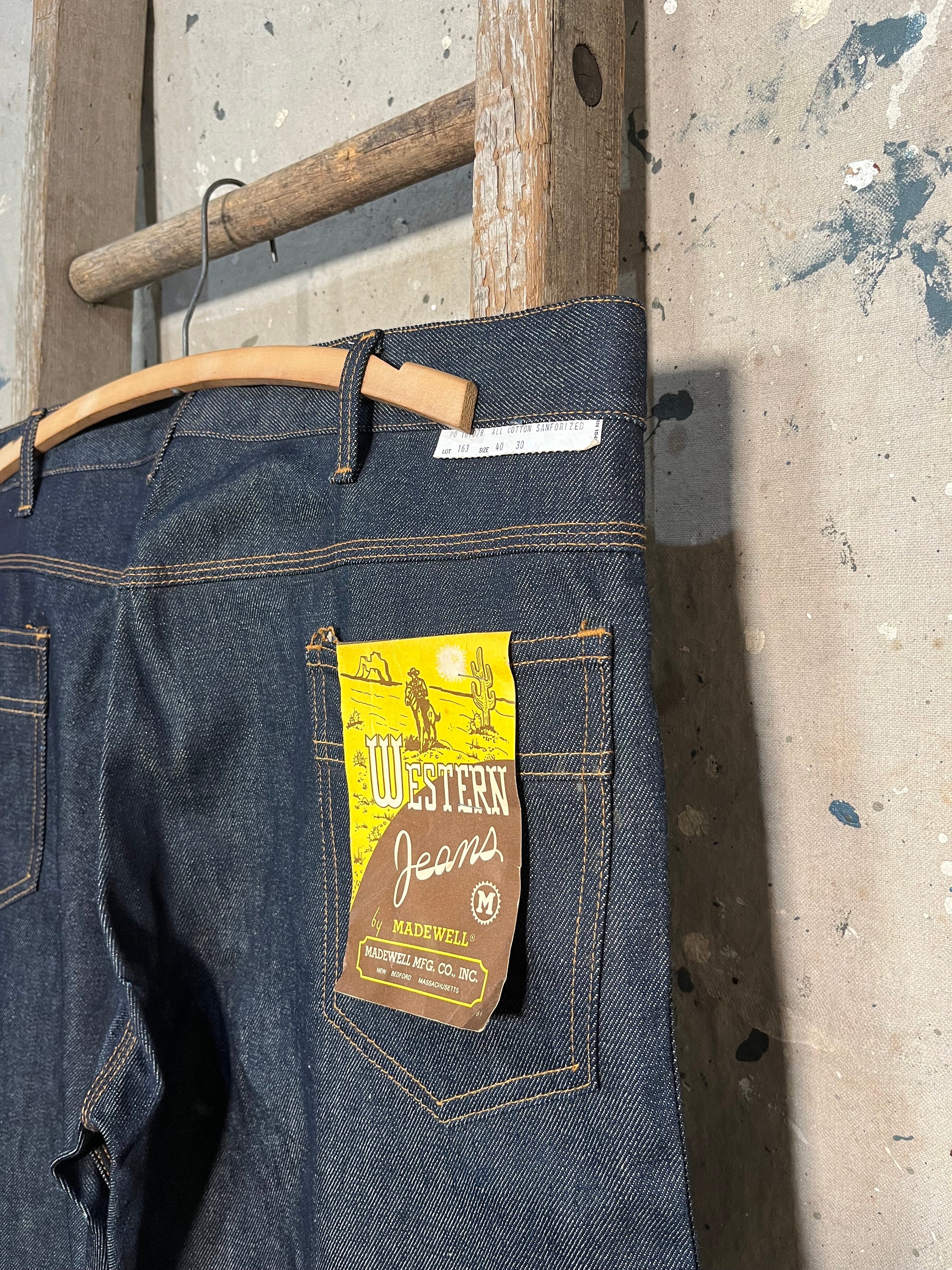 デッドストック 60年代 Madewell ジーンズ ウエスタン - Etsy 日本