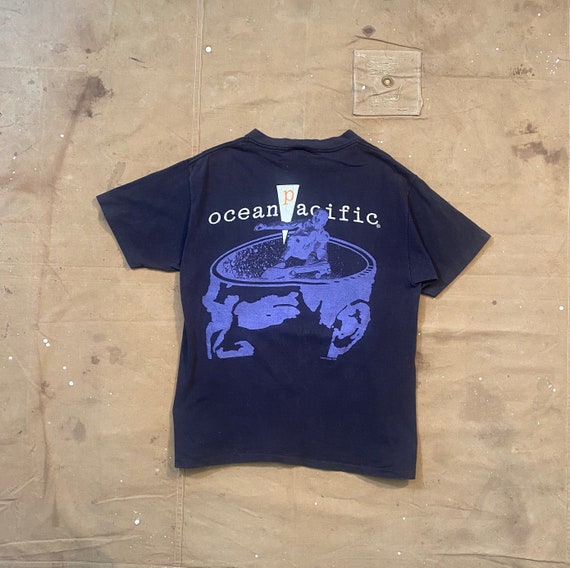 80s Ocean Pacific Skate T-Shirt - image 1