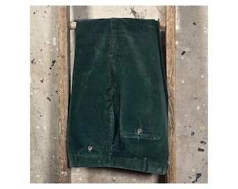 Polo Ralph Lauren '90s Corduroy Pants Green  Wide Wale USA