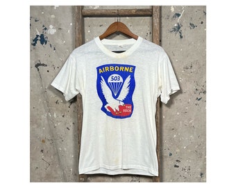 1980s Airborne 503 'The Rock' T-shirt
