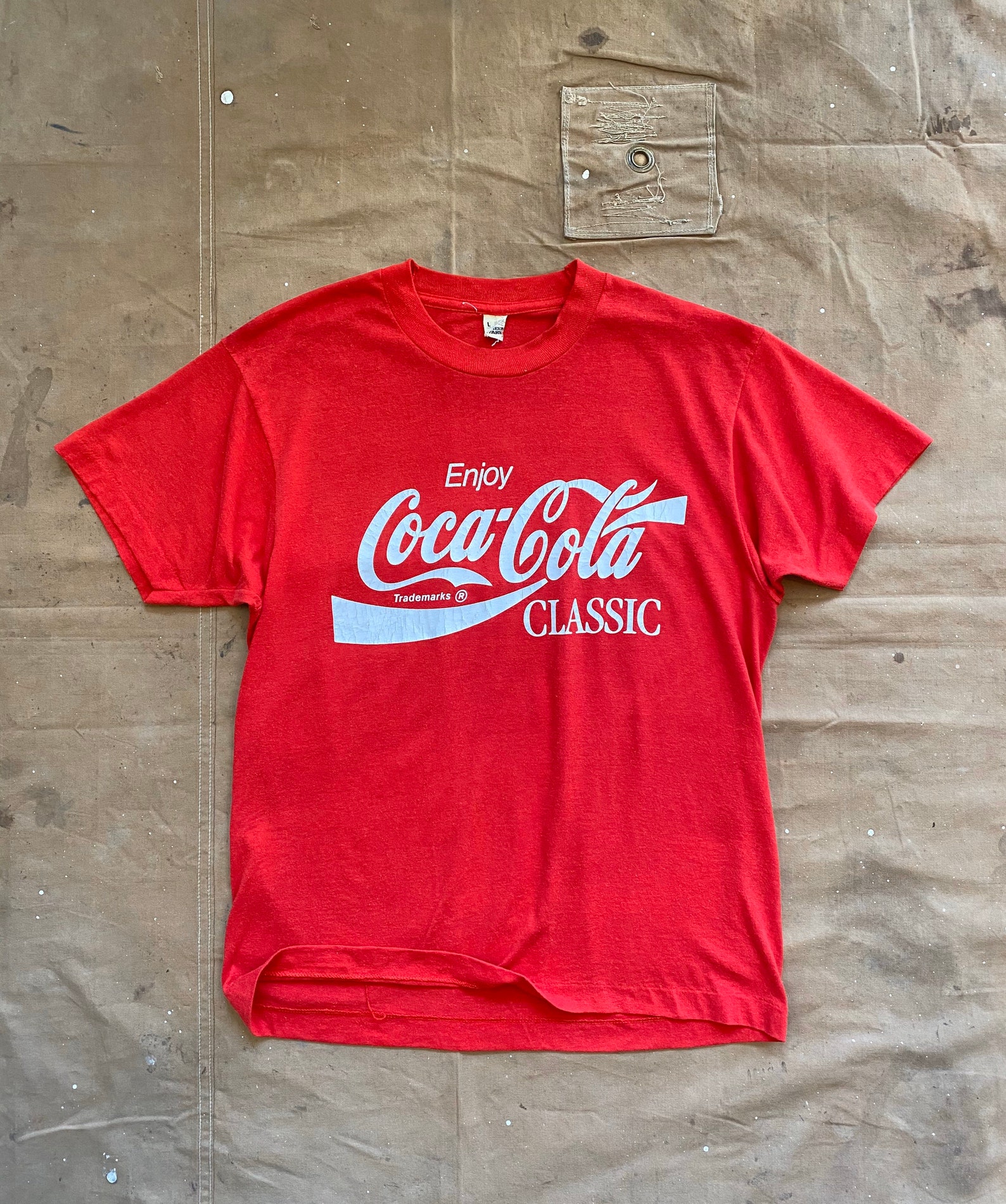 80s Coca Cola T-shirt Atlanta 1986 | Etsy