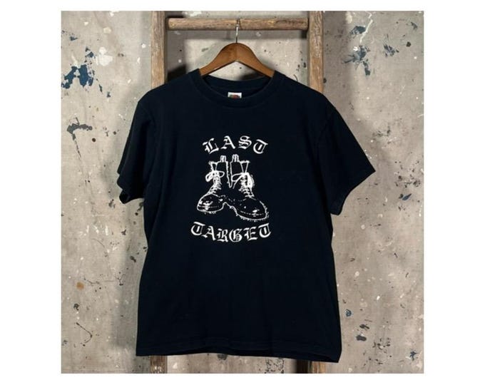 Y2K Last Target Japense Punk Tour T-Shirt