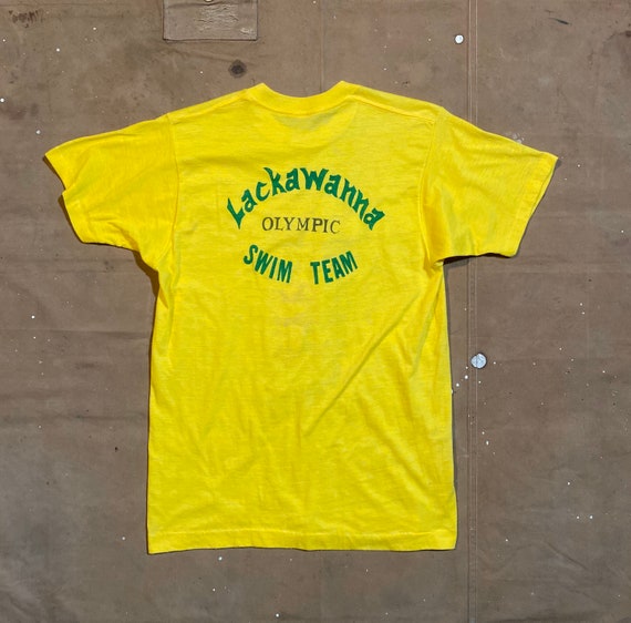 Hand Drawn '70s Swim Team T-shirt - image 2