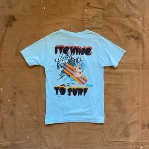 80s Hobie Surf T-shirt Itching to Surf
