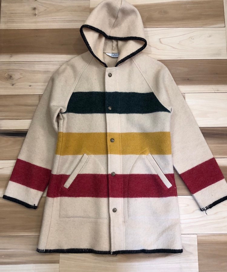 70s Woolrich Jacket Hudson Bay Stripe