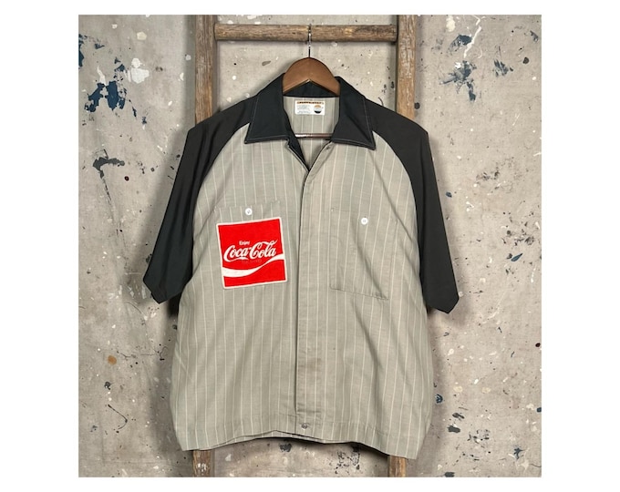 Coca Cola '70s Delivery Button Down Shirt
