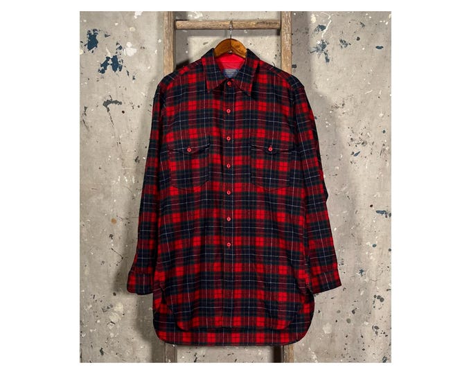 Pendleton Wool Shirt Shadow Plaid