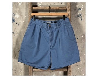 Ralph Lauren Polo Pleated Cotton Shorts