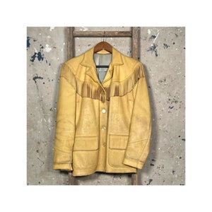 1960s Deer Wear Deerskin Leather Jacket M - Etsy 1960s Deer Wear Deerskin Leather Jacket M - Etsy