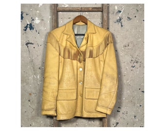 Custom 1950s / 60s Deerskin Jacket Tassle