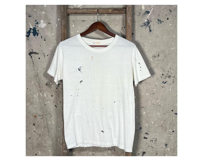 1970s Painters Tee Munsingwear
