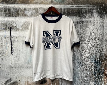シャツ 80s usna football shirt 80s CHAMPION US NAVY FOOTBALL T-SHIRT SIZE XL 本日は80年代