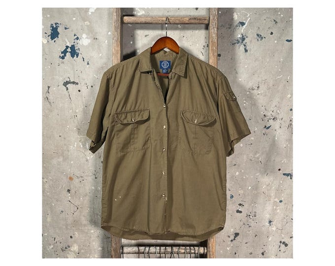 1990s Gap Loop Collar Shirt