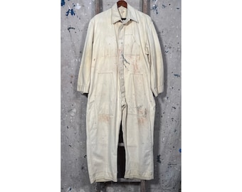 1940's Denim Weave Coveralls double knee