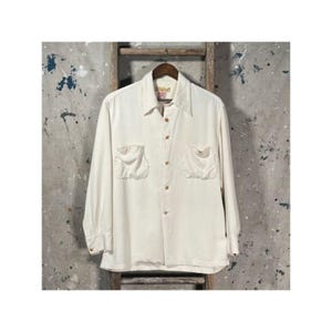 60's Rayon Shirt - Etsy