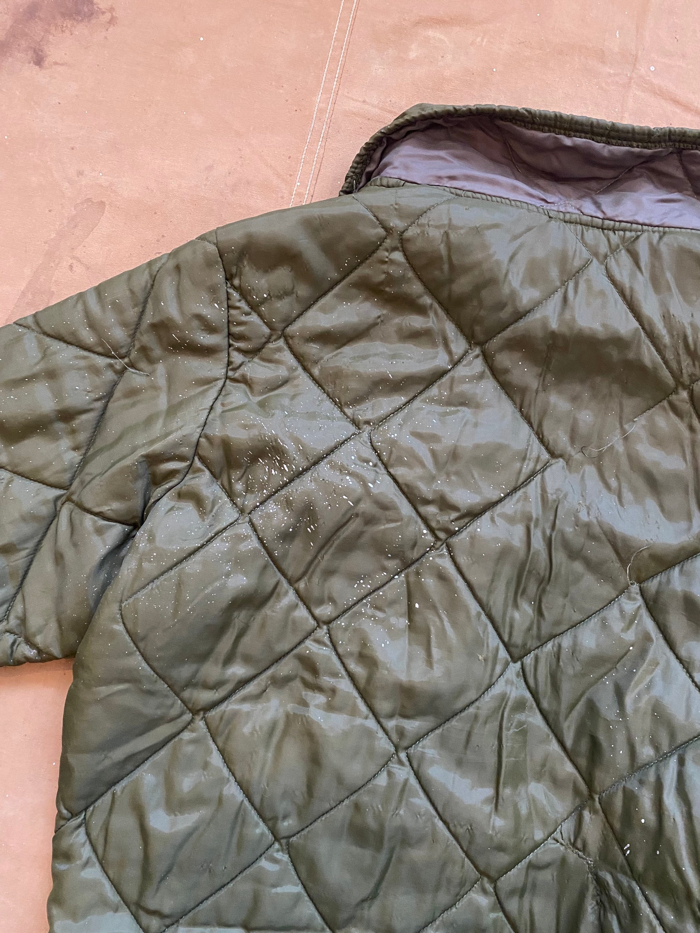 70s Diamond Quilt Liner Jacket by Big Smith