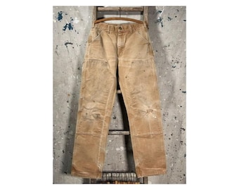 Jaren 90 Carhartt Double Knee Pants Duck Canvas made in USA