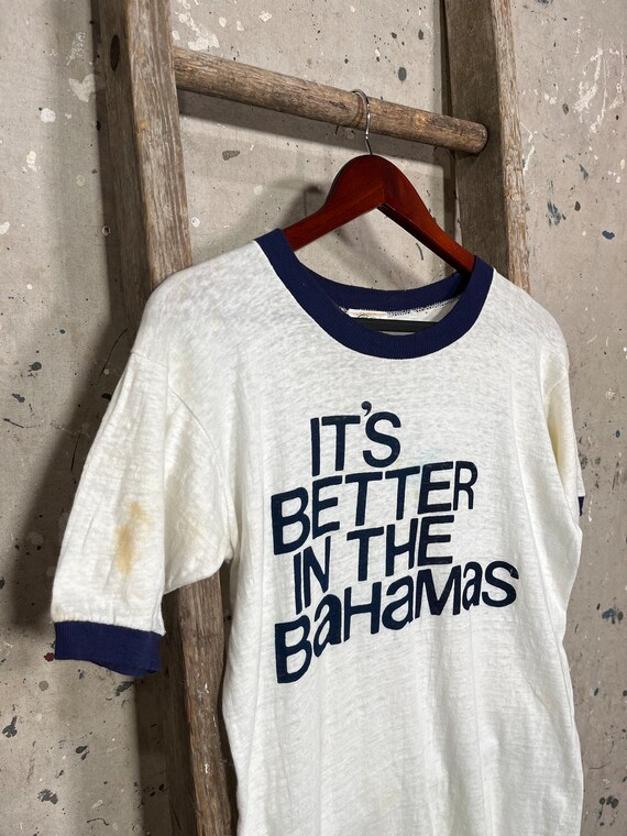 Its Better in the Bahamas '80s T-shirt - image 6