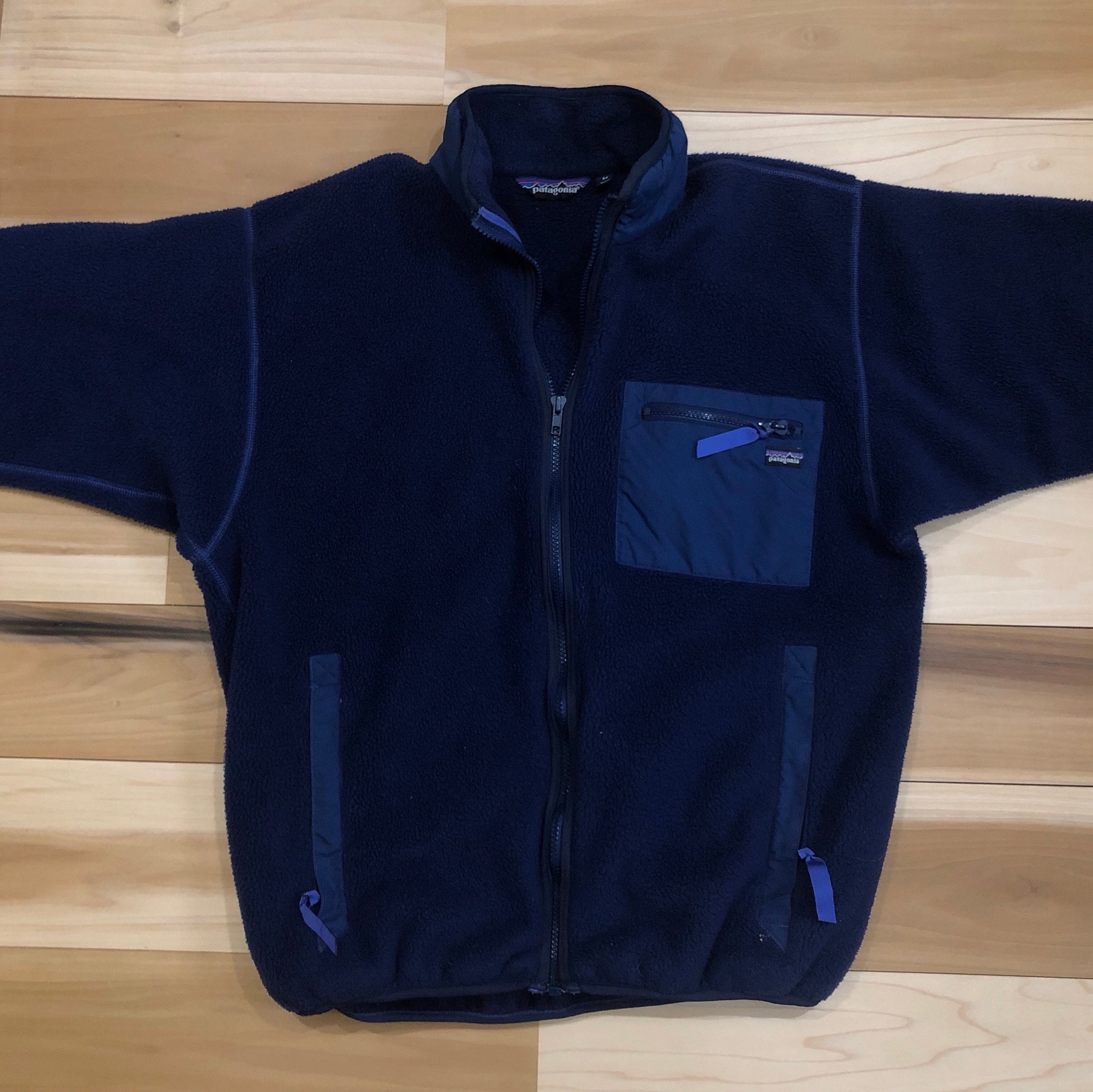 90s Patagonia Fleece Jacket Synchilla Made in USA