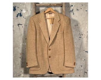 1980s Camel Hair Sport Coat 44