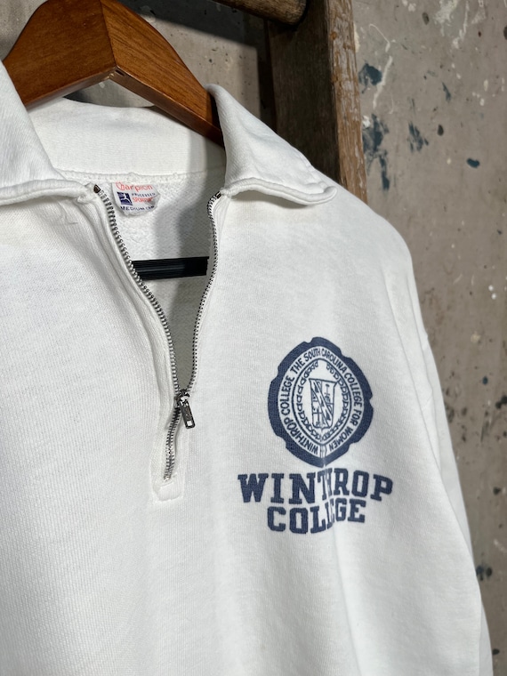 1950s Champion Sweatshirt Running man Winthrop Co… - image 5