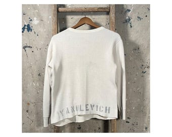 Stenciled Waffle Thermal shirt