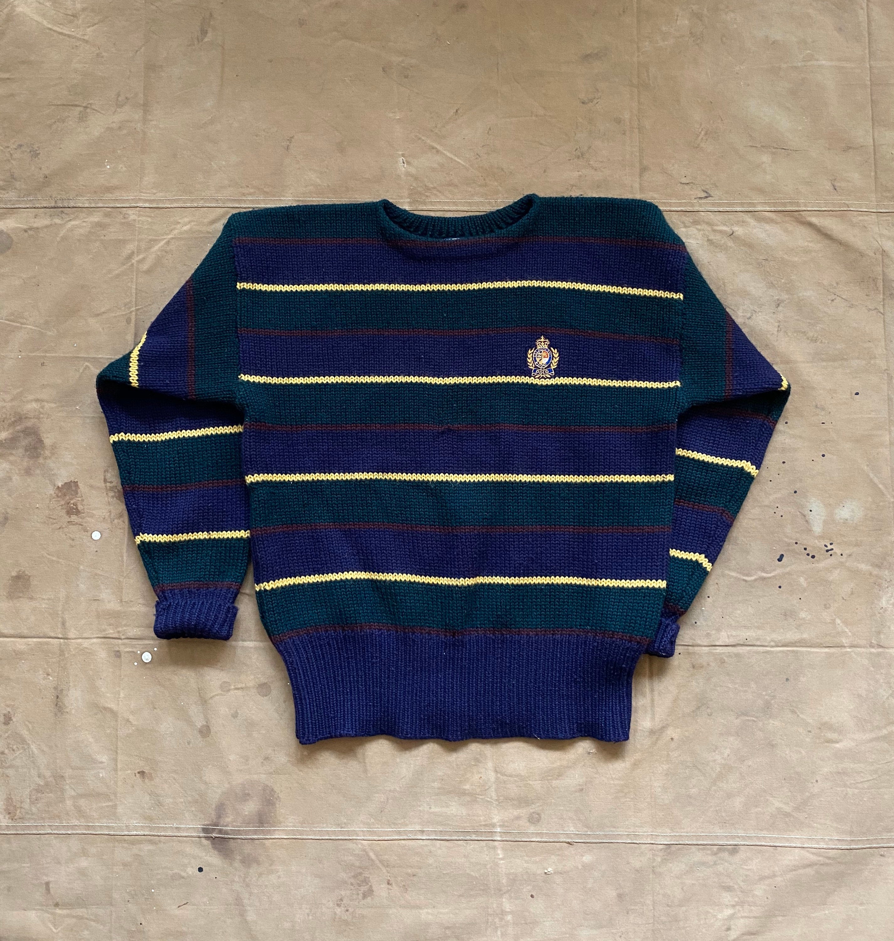 90s Polo Ralph Lauren Crest Wool 