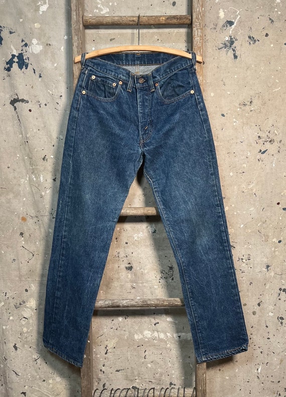 Dark Wash '70s Levi's 505 0217 USA - image 2