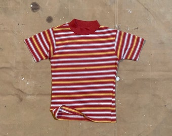 Kids '60s Border Stripe T-shirt