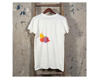Hand Drawn 1970s Fruit T-Shirt