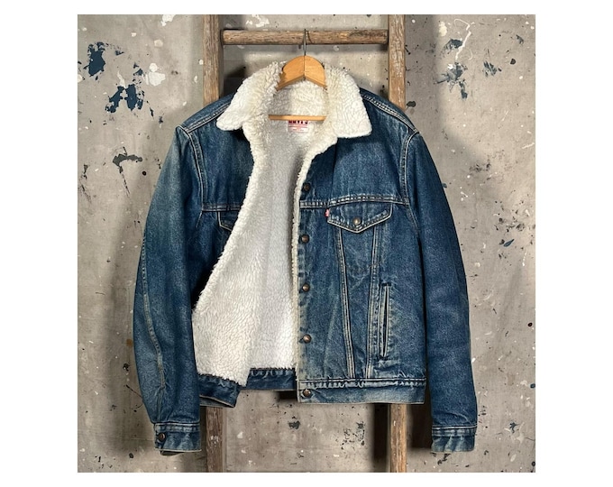 Levi's 1980s Sherpa Lined Jacket Large