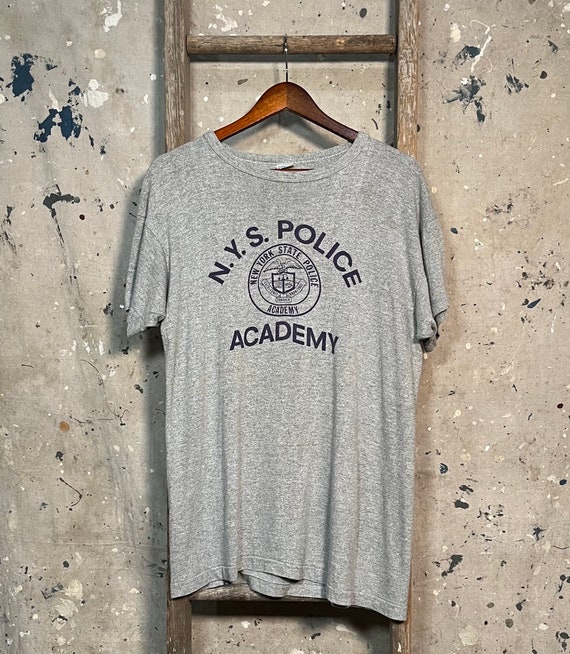 NYS Police Academy T-shirt Champion XL - image 2